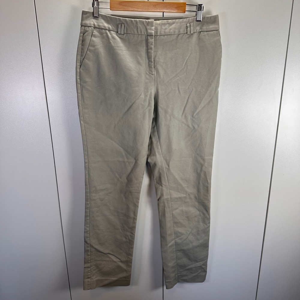 Charter Club Pant Shop Greige Cotton Blend‎ Career Dress Pants Womens Size 10